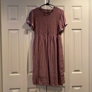 Light Dusty Purple Dress